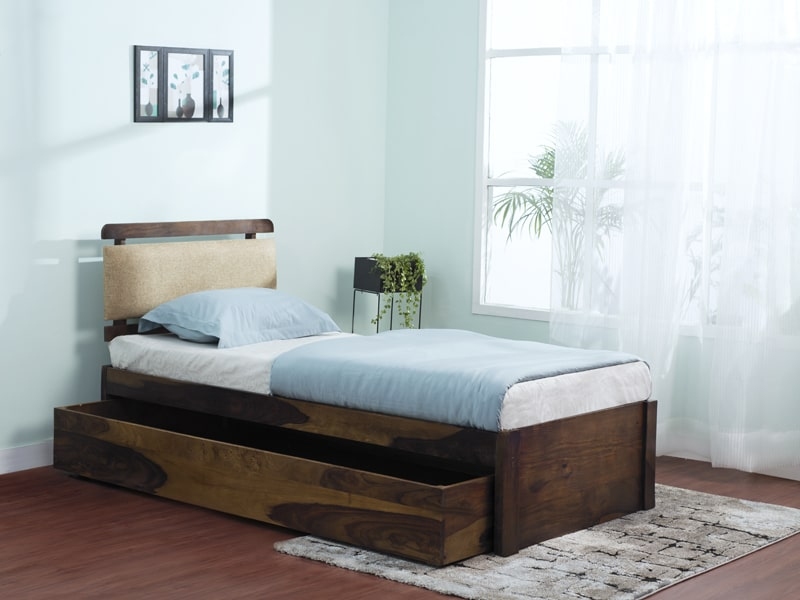 Belle Single Bed with Storage